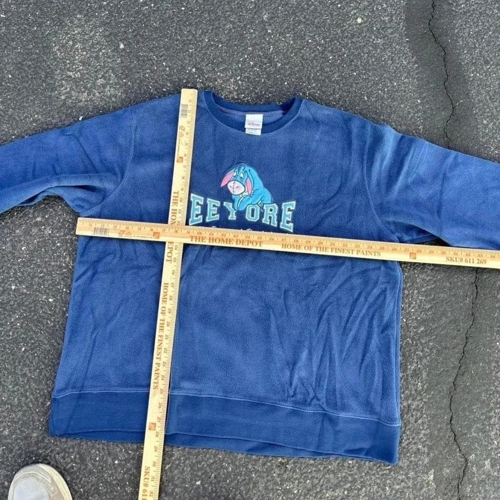 Vintage Eeyore Winnie the Pooh‎ Fleece Crewneck Sweatshirt Size xl